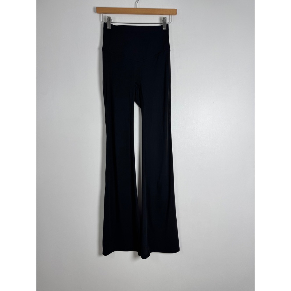 Athleisure Halara Womens XS Tall Flare Leggings Black High Waisted Yoga Pants